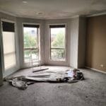Professional residential house painting preparation and window frame trimming service in Narre Warren by S and R Painting Group