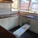Professional kitchen cabinet respraying and shaker style cupboard painting by S and R Painting Group in Mount Waverley, Glen Waverley, and Wheelers Hill.