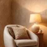 Professionally painted curved feature wall with a smooth textured finish by S and R Painting Group in Clyde.
